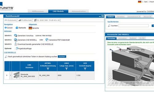 Robotunits CAD Database