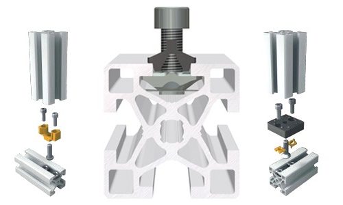 T-Slotted Aluminum Extrusion Fastening Technology